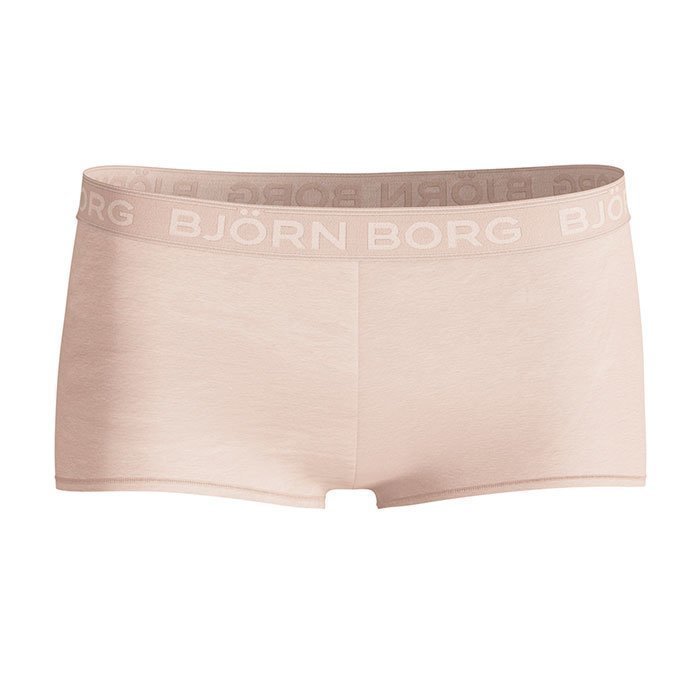 Björn Borg Iconic Cotton Mini Shorts evening sand L