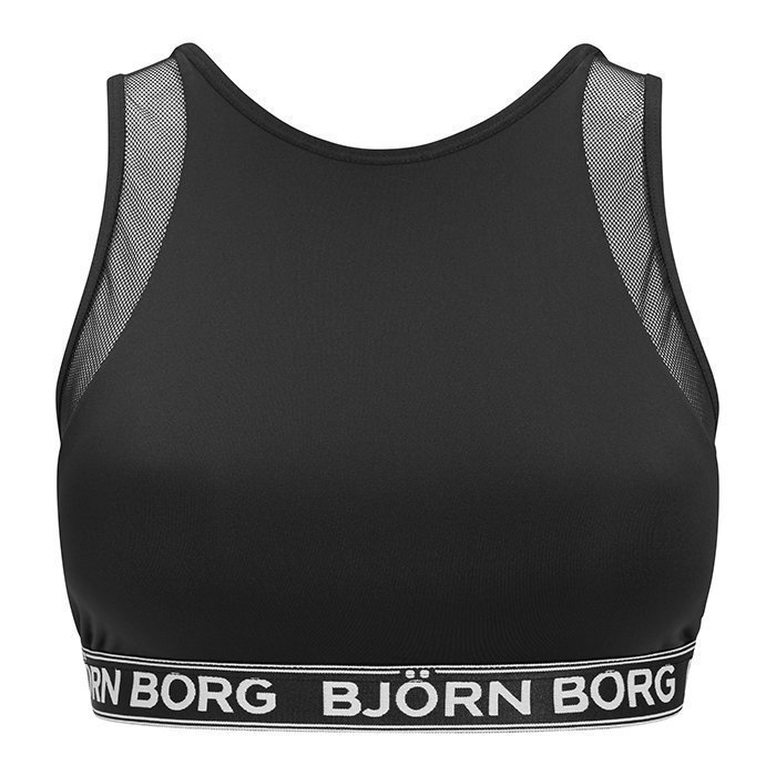 Björn Borg Iconic Mesh High Neck Seasonal Solids Black S