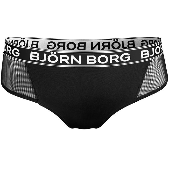 Björn Borg Iconic Mesh Mix Cheeky Black L