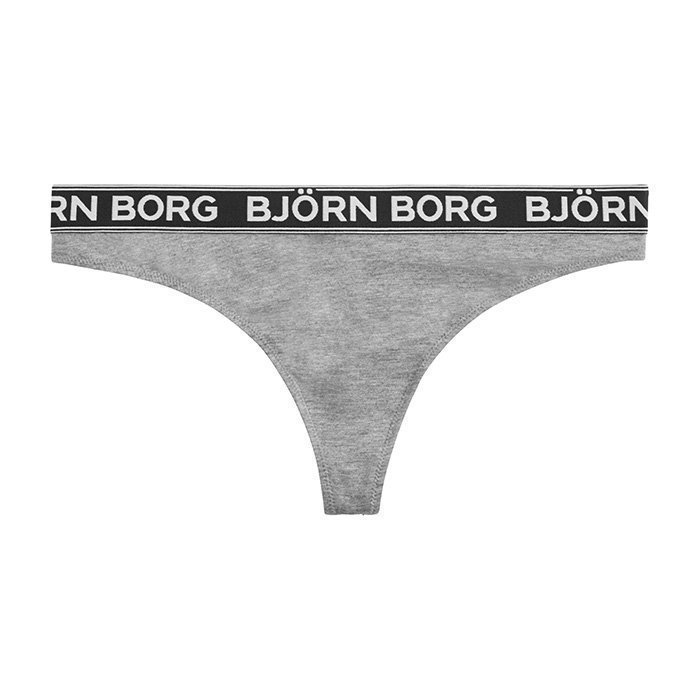 Björn Borg Iconic String Noos Solida 1-P Grey Melange L
