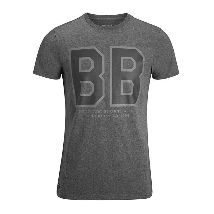 Björn Borg Liam Graphic Tee Anthracite Melange L