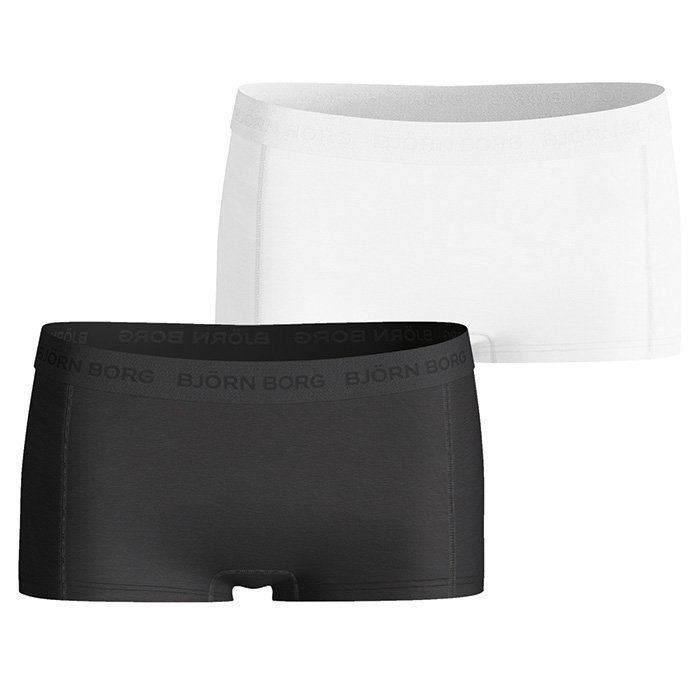 Björn Borg Mini Shorts Basic Solid 2-pack black L