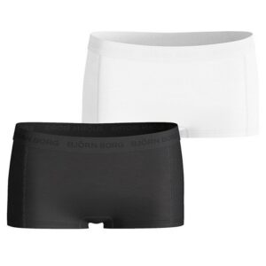 Björn Borg Mini Shorts Basic Solid 2-pack black M
