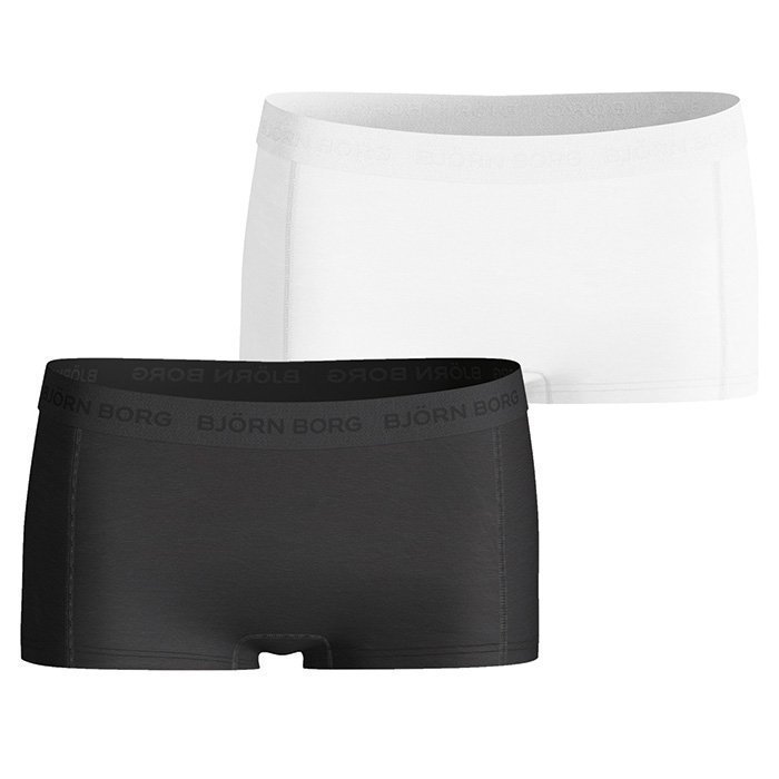 Björn Borg Mini Shorts Basic Solid 2-pack black XS