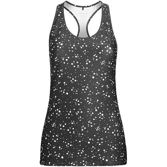 Björn Borg Pam Racerback Top Black With Dot L