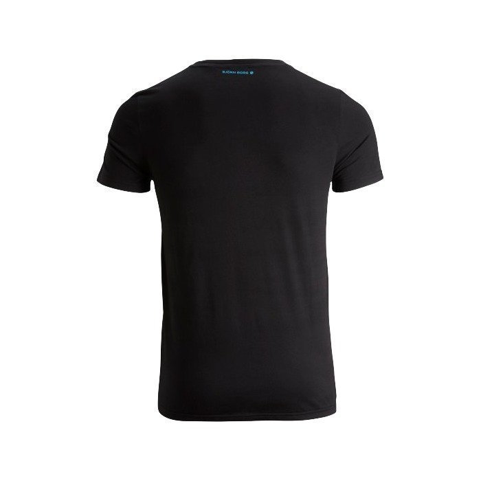 Björn Borg Scotty SS Tee caviar black S