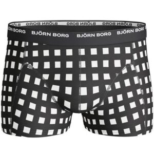 Björn Borg Short Shorts BB Basic Check 3-pack Black S