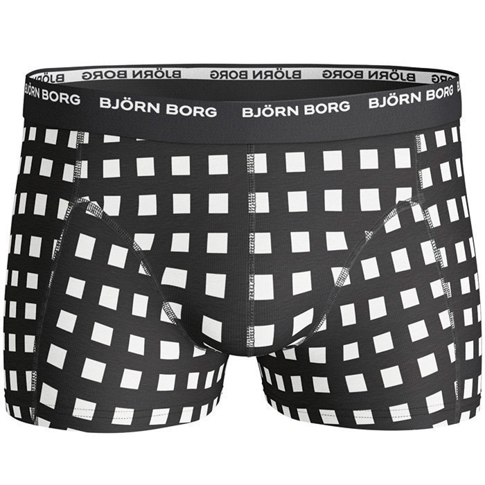 Björn Borg Short Shorts BB Basic Check 3-pack Black XL
