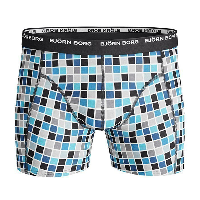 Björn Borg Short Shorts BB Basic Check 3-pack black L