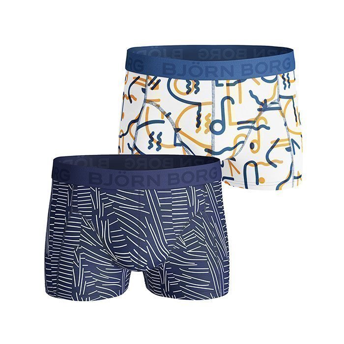 Björn Borg Short Shorts BB Sketch 2-pack monaco blue M