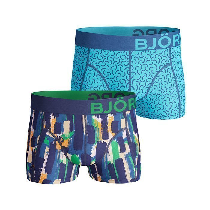 Björn Borg Short Shorts BB Strokes 2-pack monaco blue S