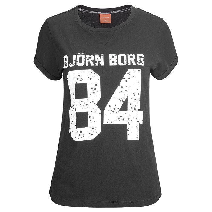 Björn Borg Silvie T-shirt With Print Black XS