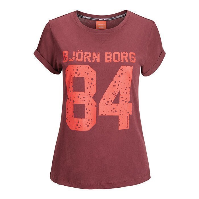 Björn Borg Silvie T-shirt With Print Winetastin