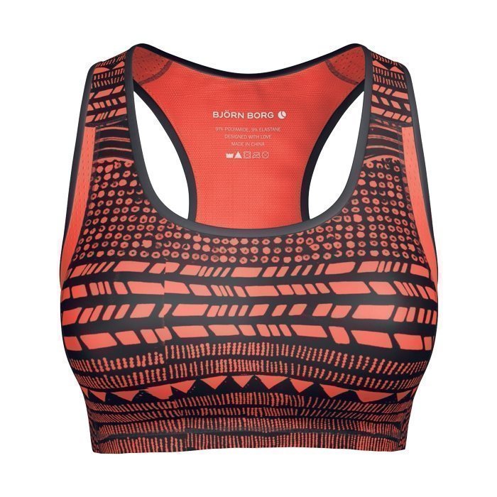 Björn Borg Sport Top (Active) BB Tribal Struc cherry tomato XS