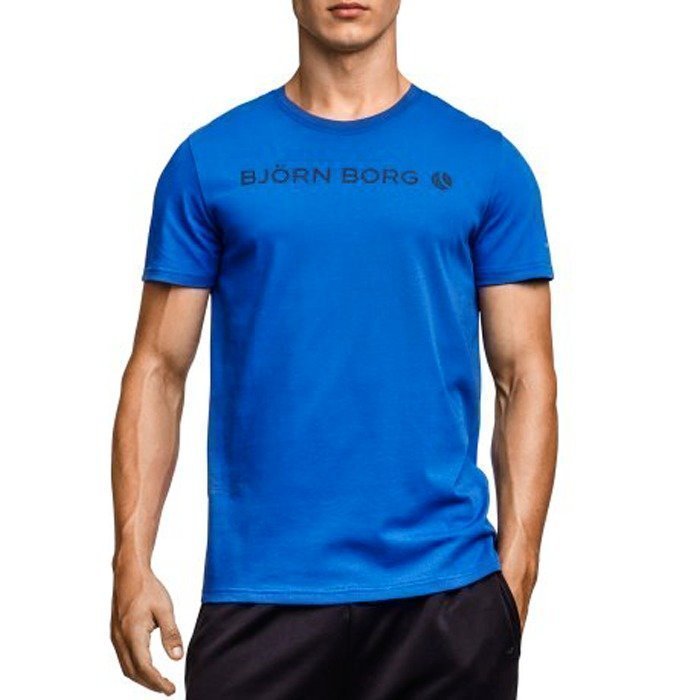 Björn Borg Tian Shortsleeve Tee strong blue S