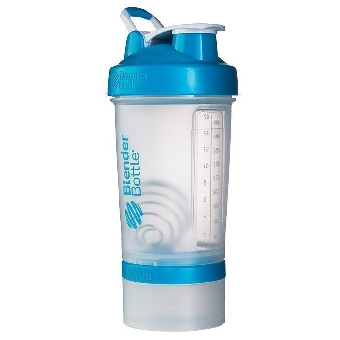 Blender Bottle Prostak Clear/Aqua