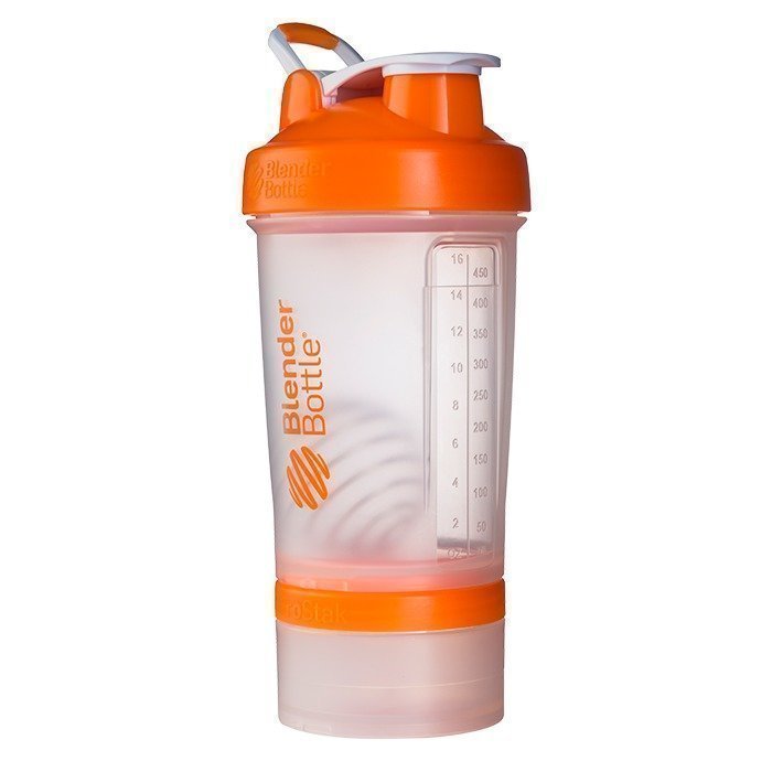 Blender Bottle Prostak Clear/Orange