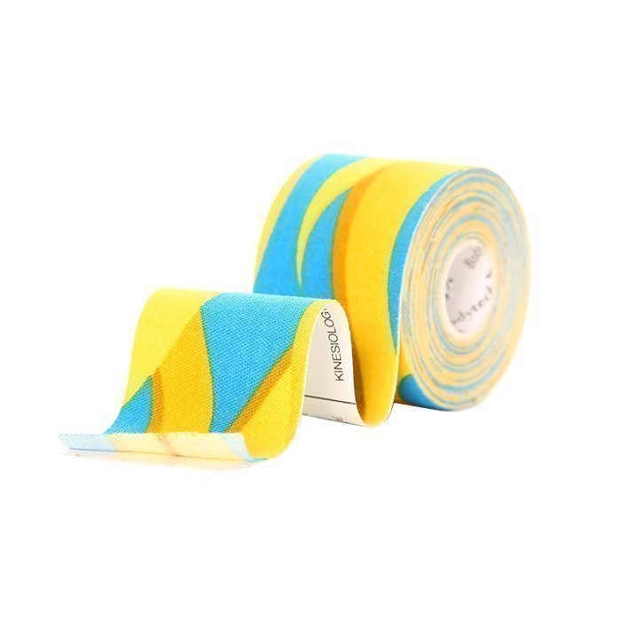 BodyTech Kinesiology Tape 50mmx5m BLUE-YELLOW (Sweden)