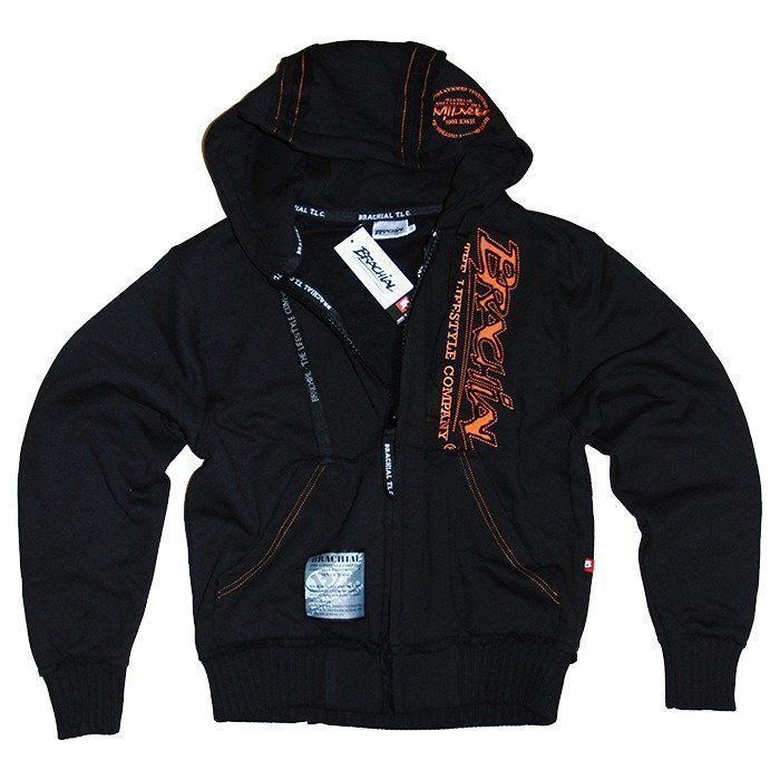 Brachial Signature Zip-Hoody black S