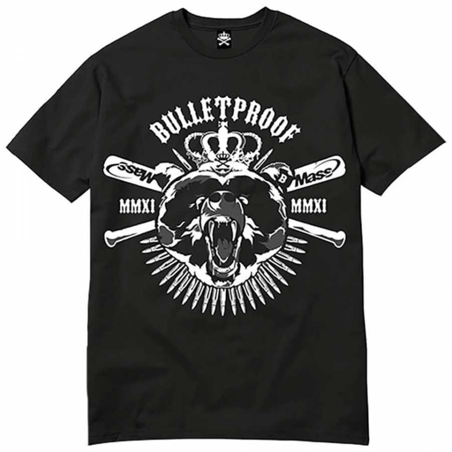 Bulletproof Mass Alpha T-Shirt L Musta