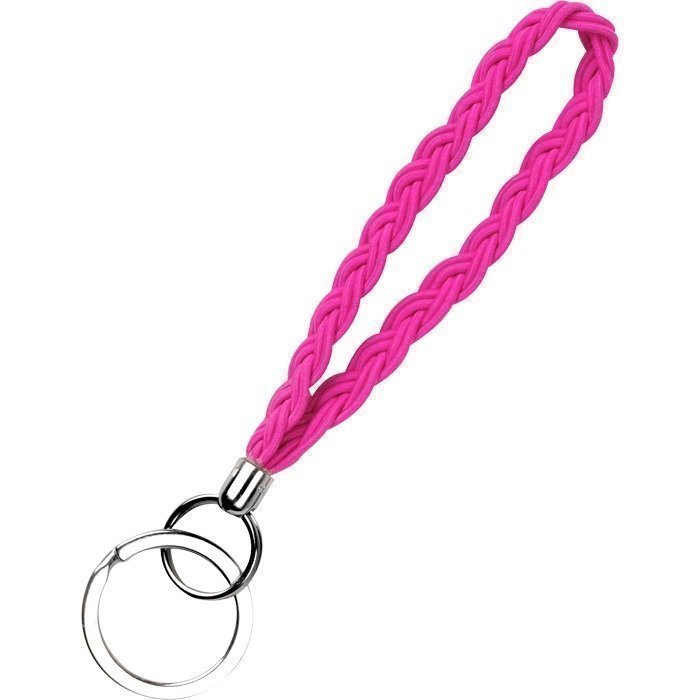 Casall Braided Keyring laser pink