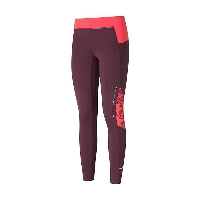 Casall Guide Runner Tights Plum Night 34