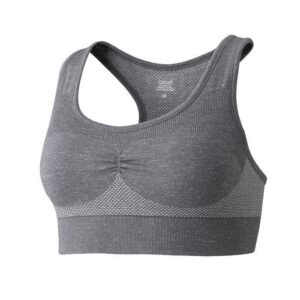 Casall Seamless Sports Bra dark grey melange XS