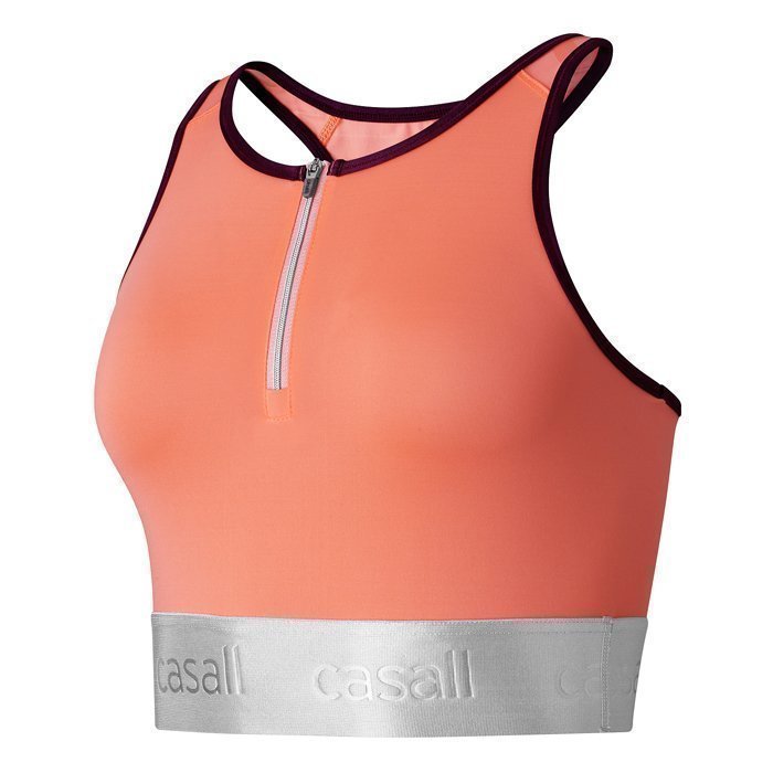 Casall Simply Awesome Cropped Tank Pro Peach 34
