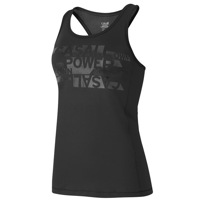 Casall Strength Graphic Tank Black 42