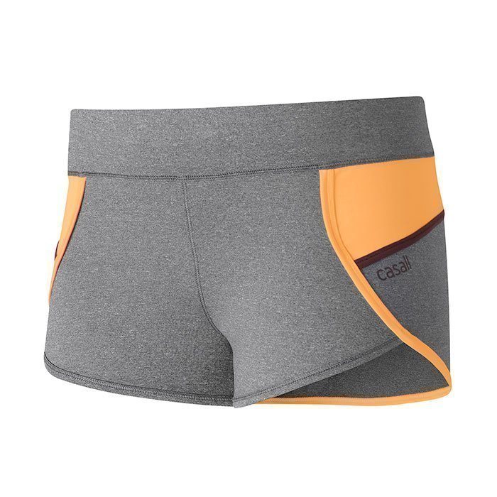 Casall Urban Sport Shorts Dk Grey Melange 34