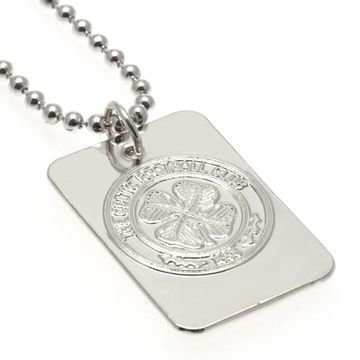 Celtic Hopea Plated Dog Tag & Chain