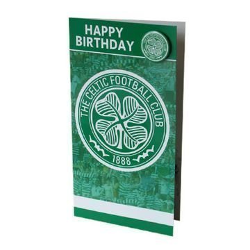 Celtic Syntymäpäiväkortti & Badge