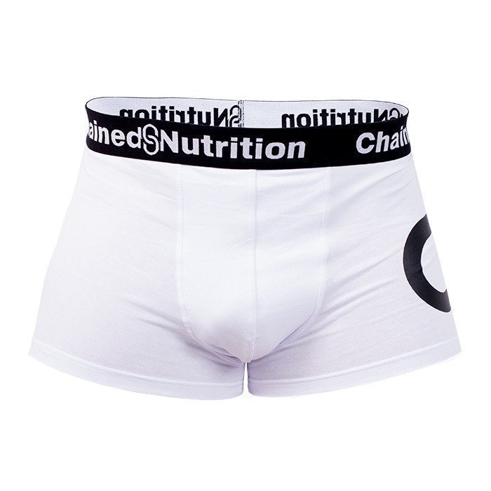 Chained Nutrition Boxer Shorts White M