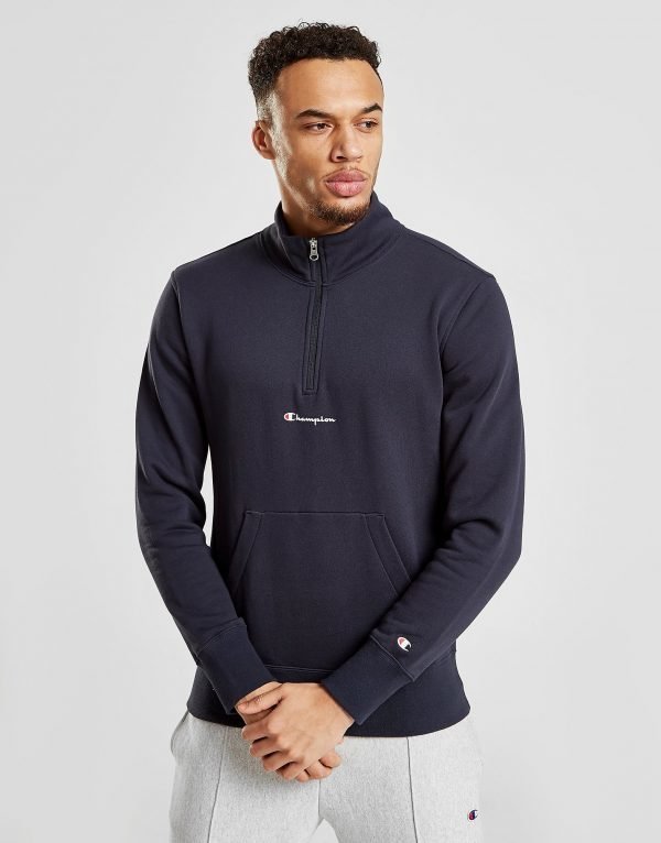 Champion 1/2 Zip Funnel Neck Verryttelytakki Sininen