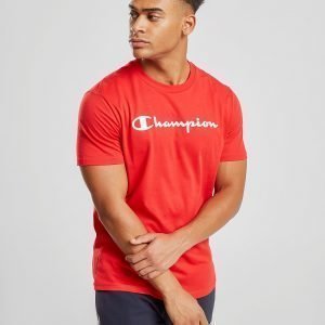 Champion Core Script T-Shirt Punainen