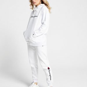 Champion Script Logo Pants Harmaa