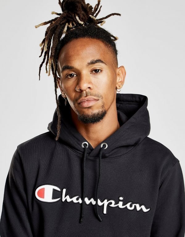 Champion Script Overhead Huppari Musta