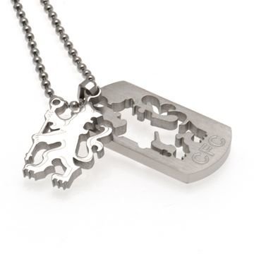 Chelsea Dog Tag & Chain