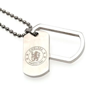 Chelsea Framed Dog Tag & Chain