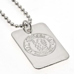 Chelsea Hopea Plated Dog Tag & Chain