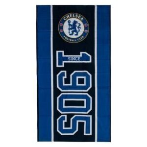 Chelsea Rantapyyhe Sininen/Musta