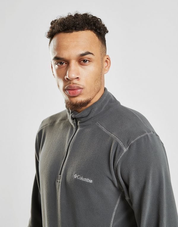 Columbia 1/4 Zip Micro Fleece Top Harmaa