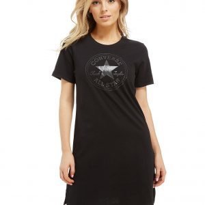 Converse Chuck T-Shirt Dress Musta