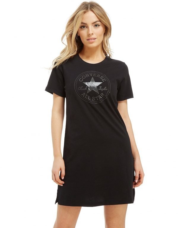 Converse Chuck T-Shirt Dress Musta