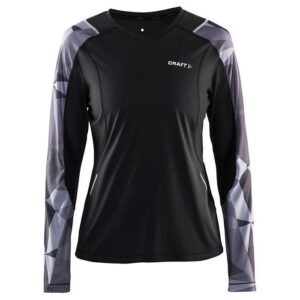 Craft Devotion LS Shirt Geo Black/White