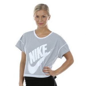 Crop Tee-Mesh