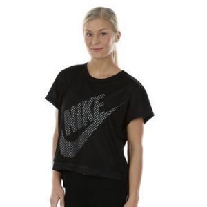 Crop Tee-Mesh