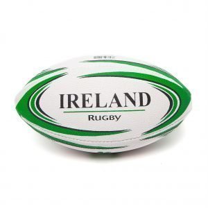 Daricia Mini Ireland Rugby Ball Valkoinen