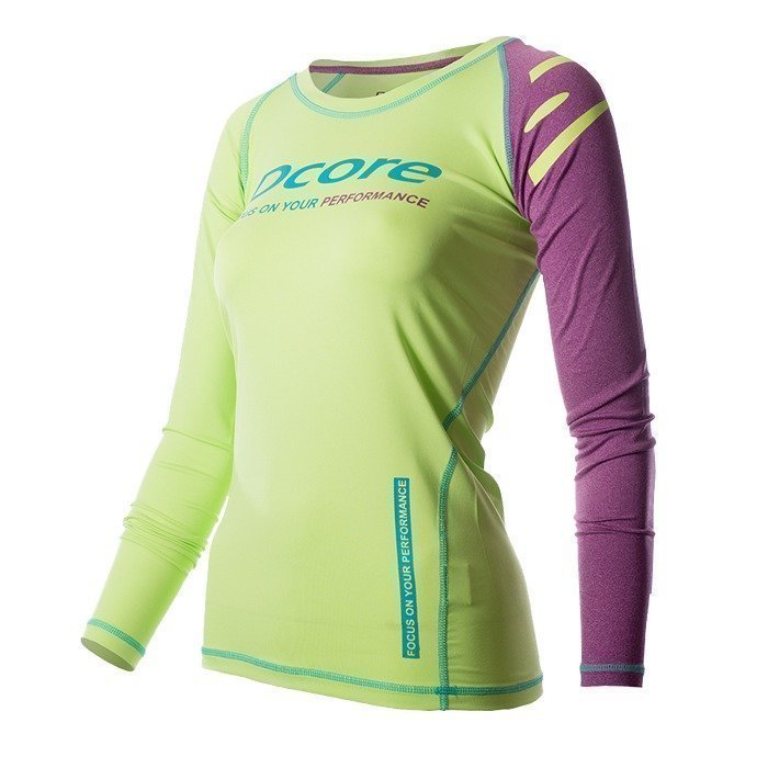 Dcore Asymmetric LS Yellow/Violet XS