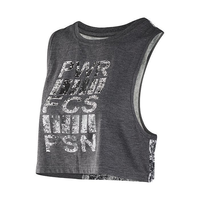 Dcore Cropped Power Tank Grey S